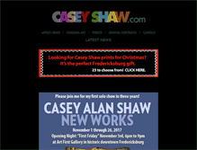 Tablet Screenshot of caseyshaw.com